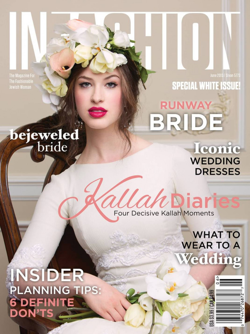 Chaya Bialestock featured on the In Fashion cover from June 2013