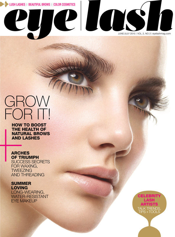  featured on the Eye Lash cover from June 2015