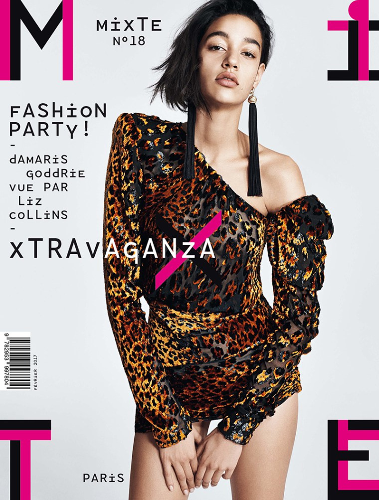 Damaris Goddrie featured on the Mixte cover from February 2017