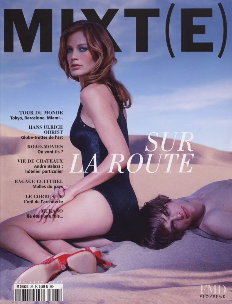 Carolyn Murphy featured on the Mixte cover from May 2003