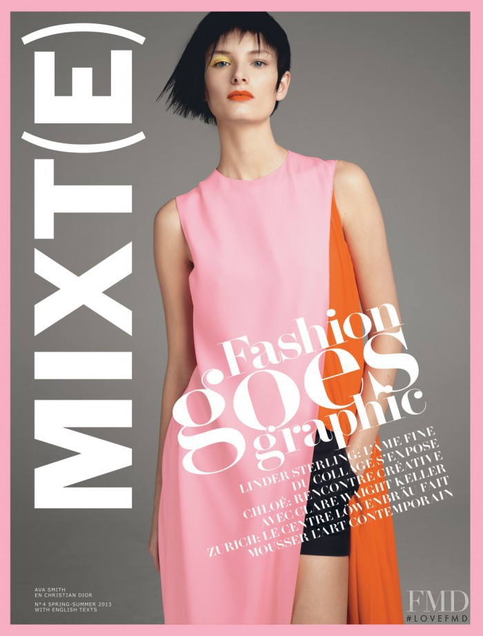 Ava Smith featured on the Mixte cover from March 2013