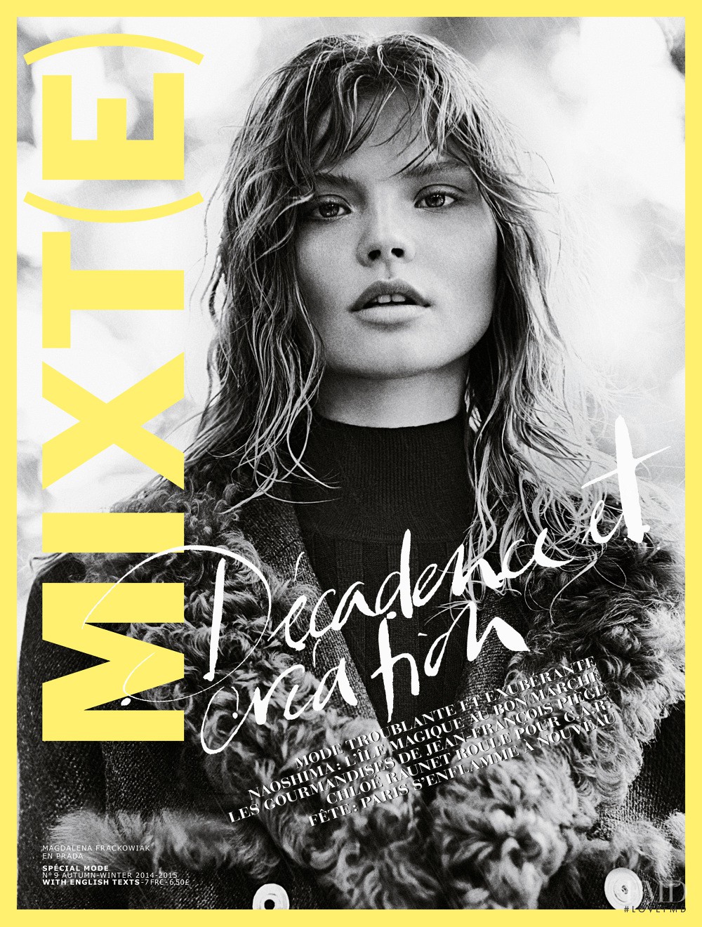 Cover of Mixte with Magdalena Frackowiak, September 2014 (ID:31878 ...