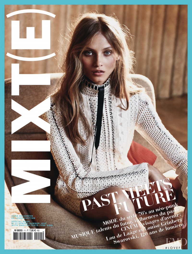 Anna Selezneva featured on the Mixte cover from March 2015
