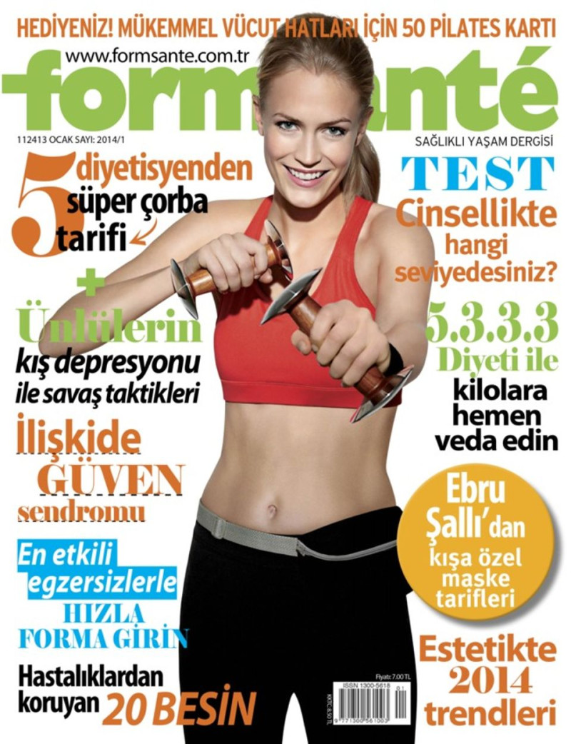  featured on the Formsante cover from January 2014