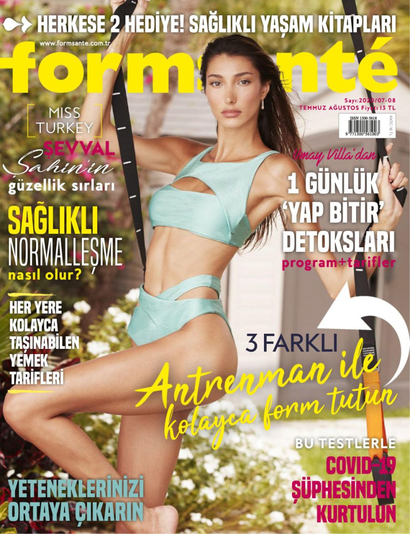 Sevval Sahin featured on the Formsante cover from July 2020