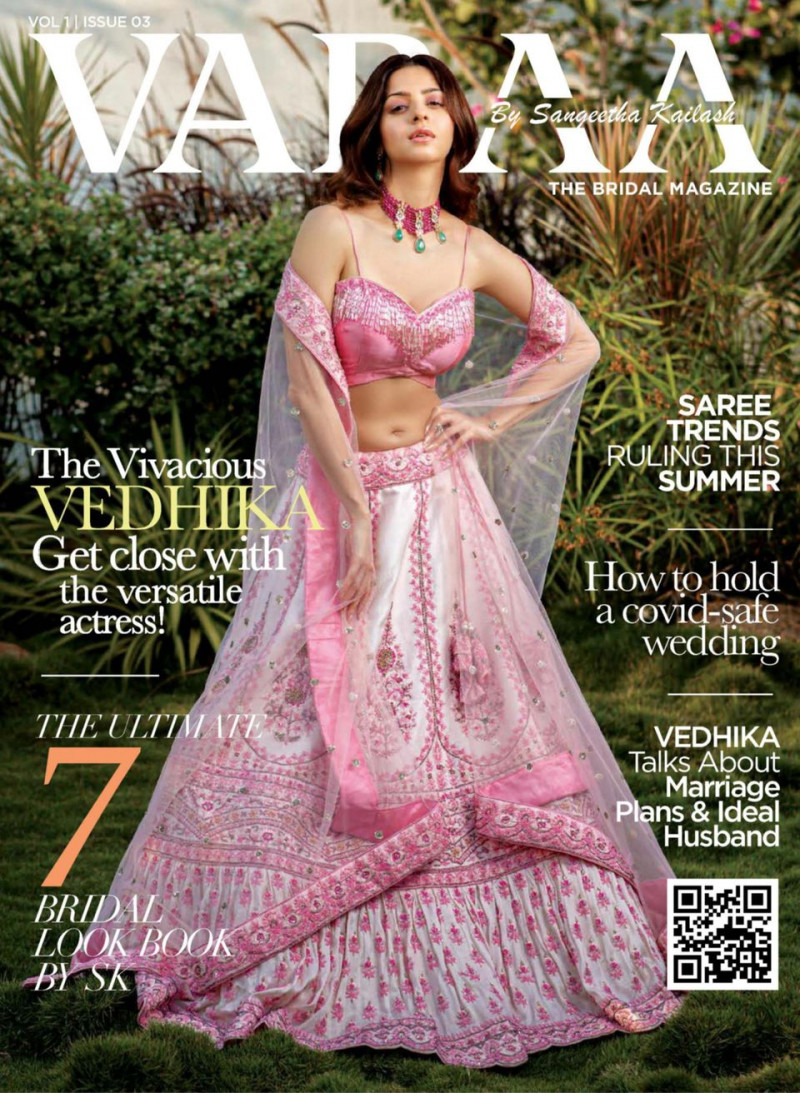  featured on the Varaa By Sangeetha Kailash cover from April 2021