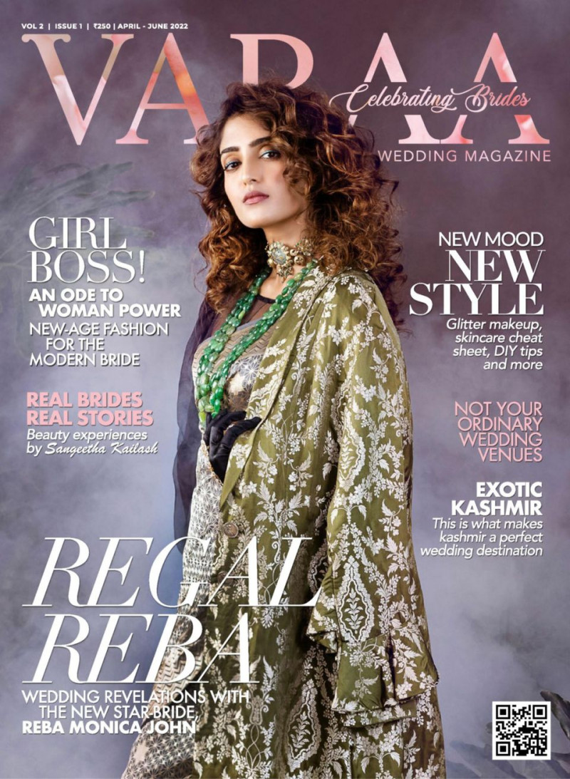  featured on the Varaa By Sangeetha Kailash cover from April 2022