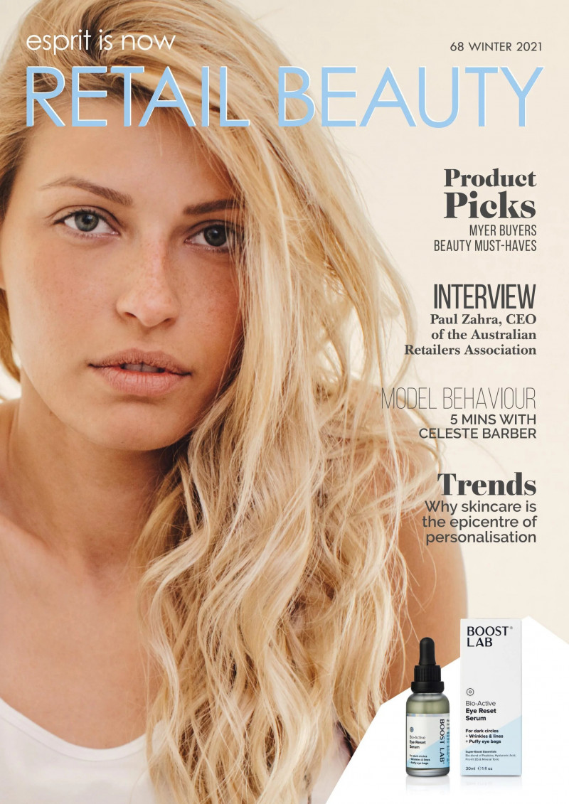  featured on the Retail Beauty cover from December 2021