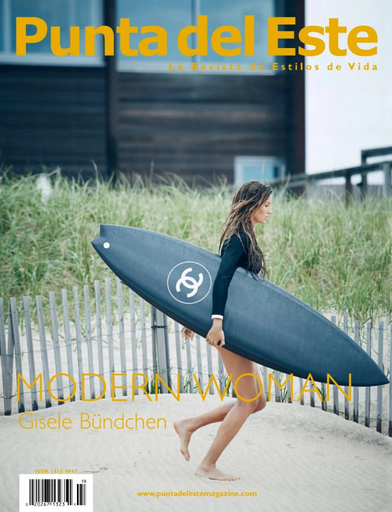 Gisele Bundchen featured on the Punta Del Este cover from December 2014