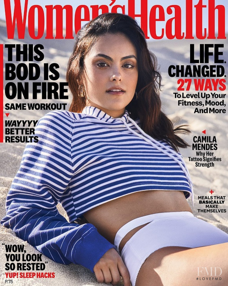 Camila Mendes  featured on the Women\'s Health USA cover from October 2019