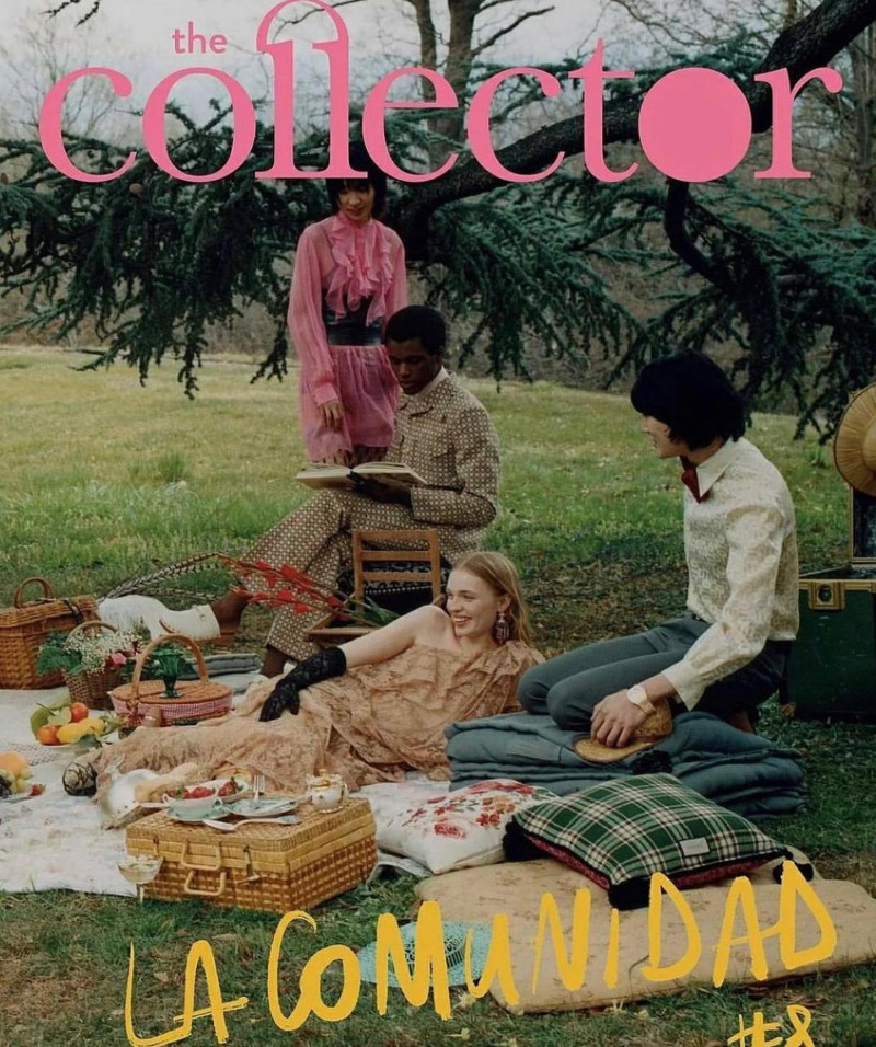 Molly Hamlyn featured on the The Collector cover from April 2022