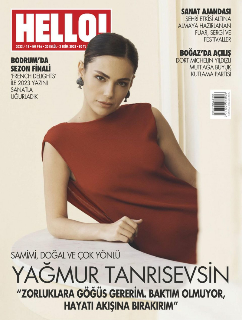  featured on the Hello! Turkey cover from September 2023