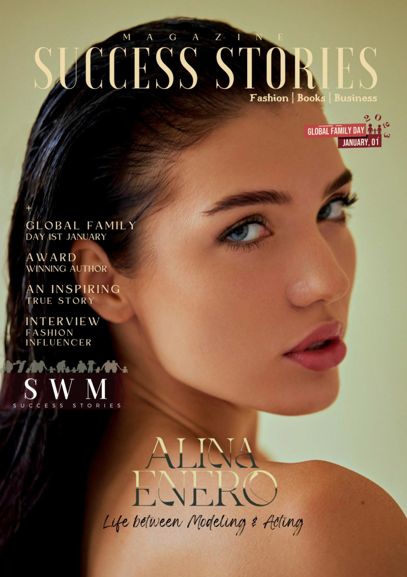 Alina Enero featured on the Success Stories cover from January 2023