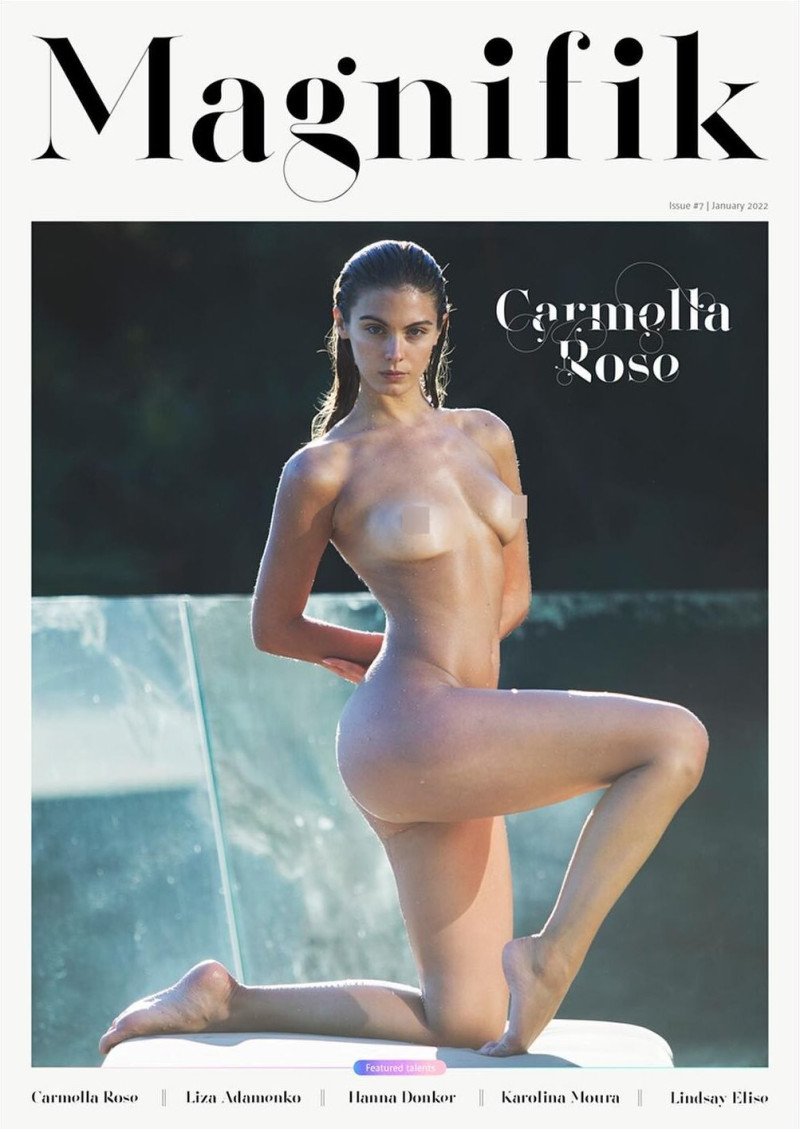 Carmella Rose featured on the Magnifik cover from January 2022