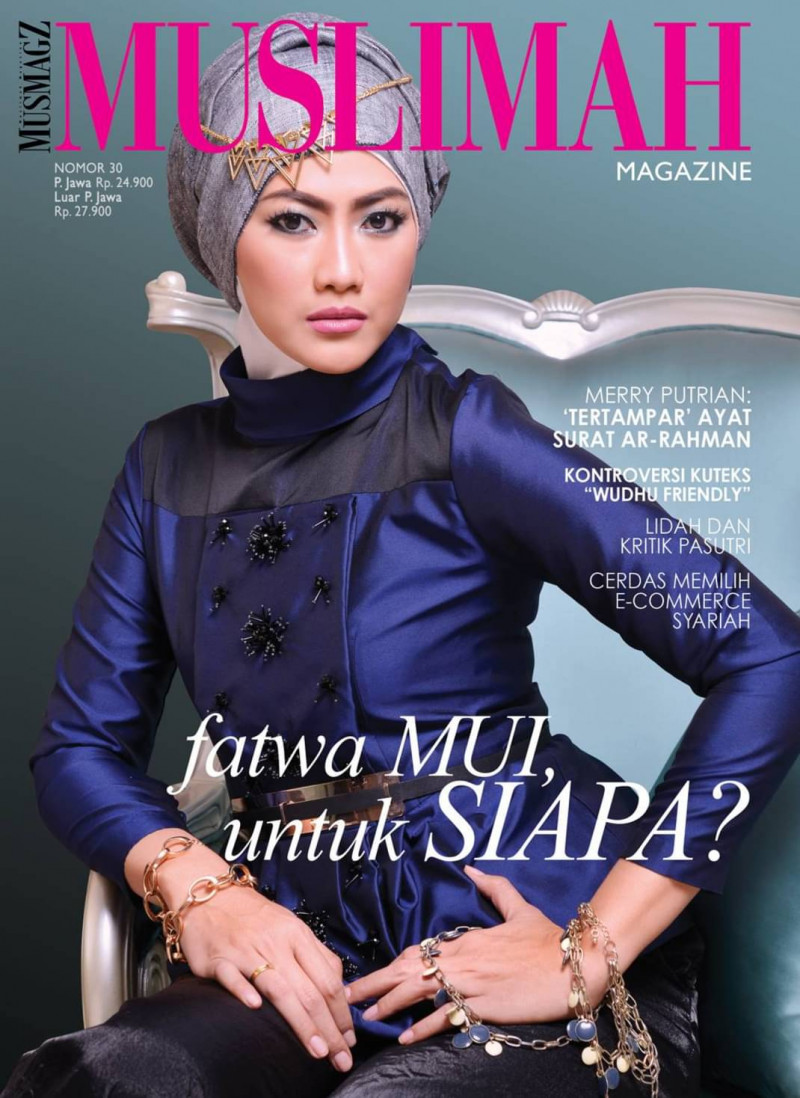  featured on the Musmagz - Muslimah Magazine cover from February 2017