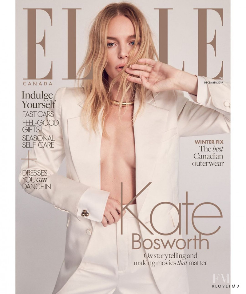 featured on the Elle Canada cover from December 2019