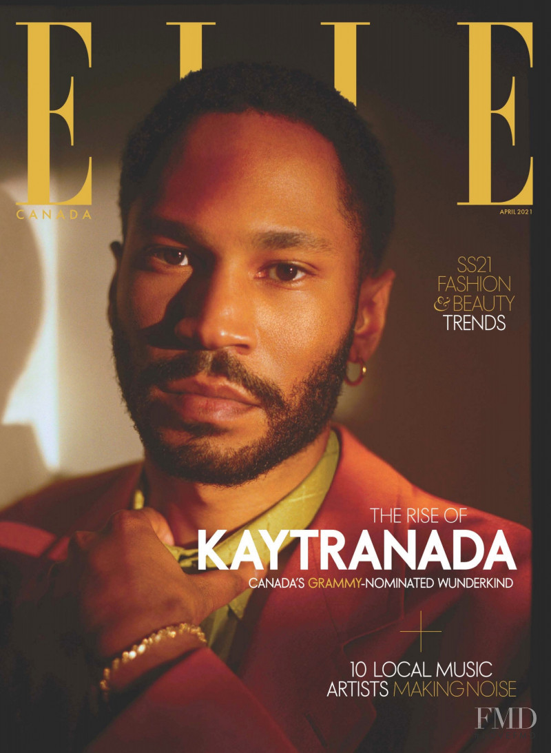 featured on the Elle Canada cover from April 2021