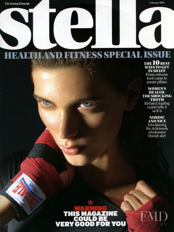 Sofia Bartos featured on the Stella UK cover from January 2010