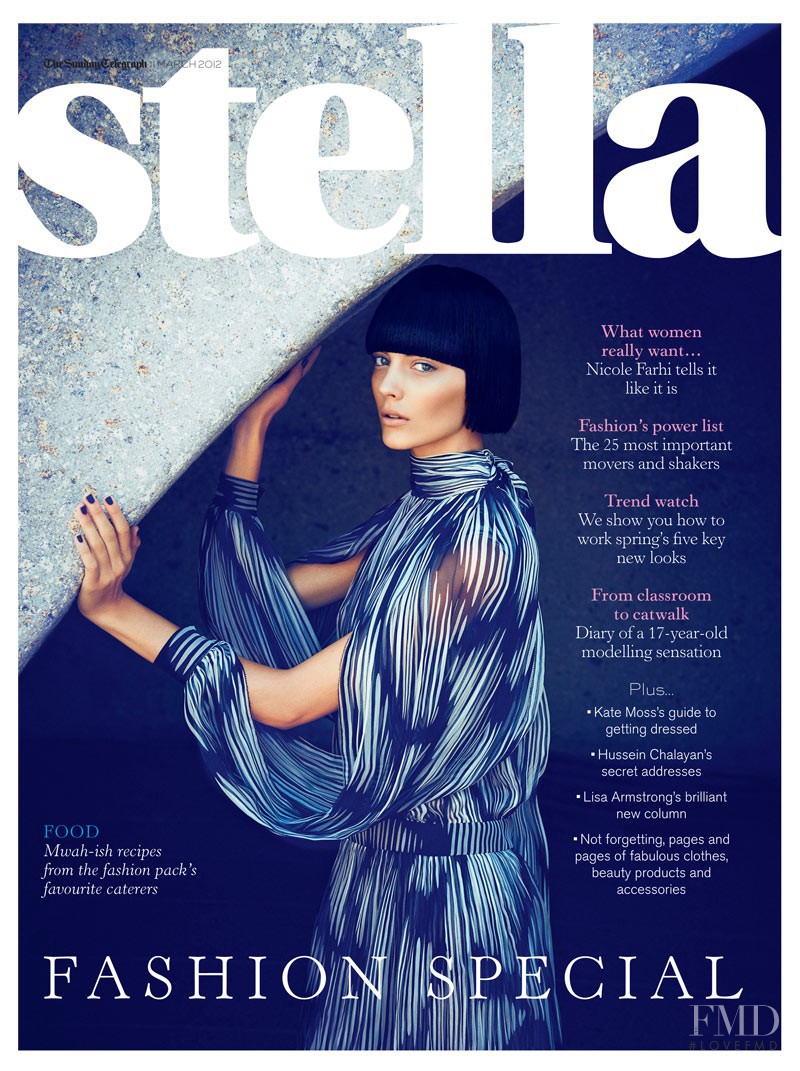 Katryn Kruger featured on the Stella UK cover from March 2012