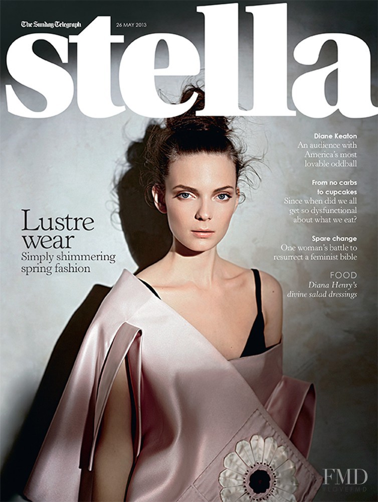 Nora Shopova featured on the Stella UK cover from May 2013