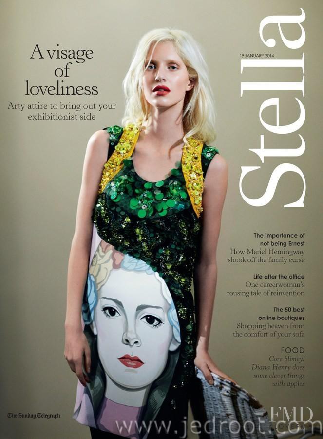 Eveline Rozing featured on the Stella UK cover from January 2014