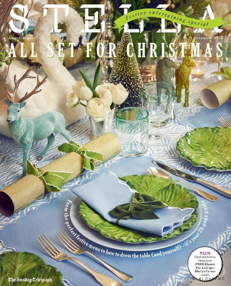  featured on the Stella UK cover from December 2019