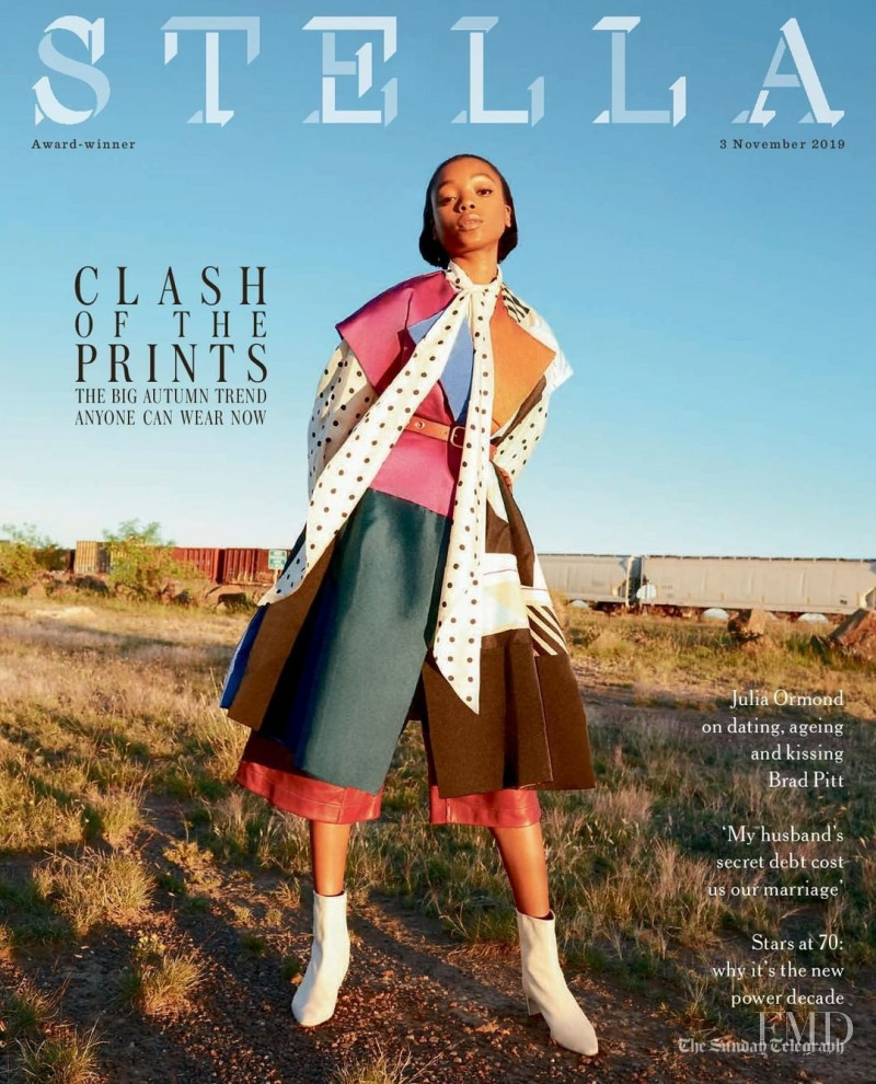 Olivia Anakwe featured on the Stella UK cover from November 2019