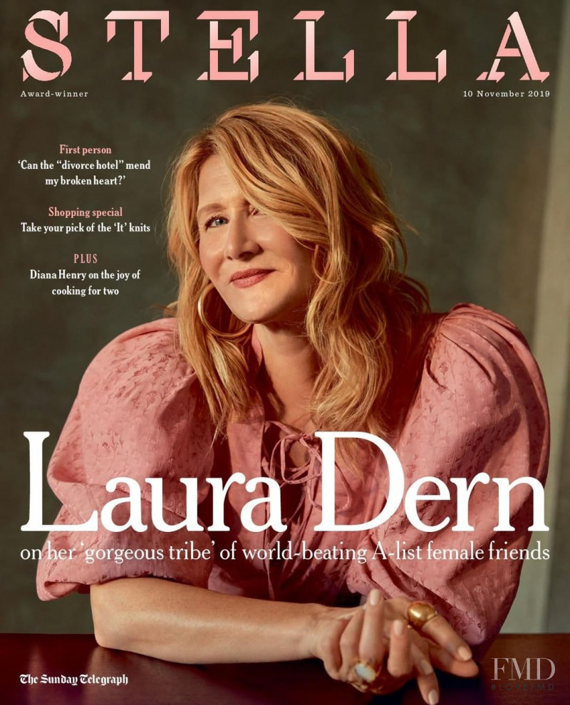 Laura Dern featured on the Stella UK cover from November 2019