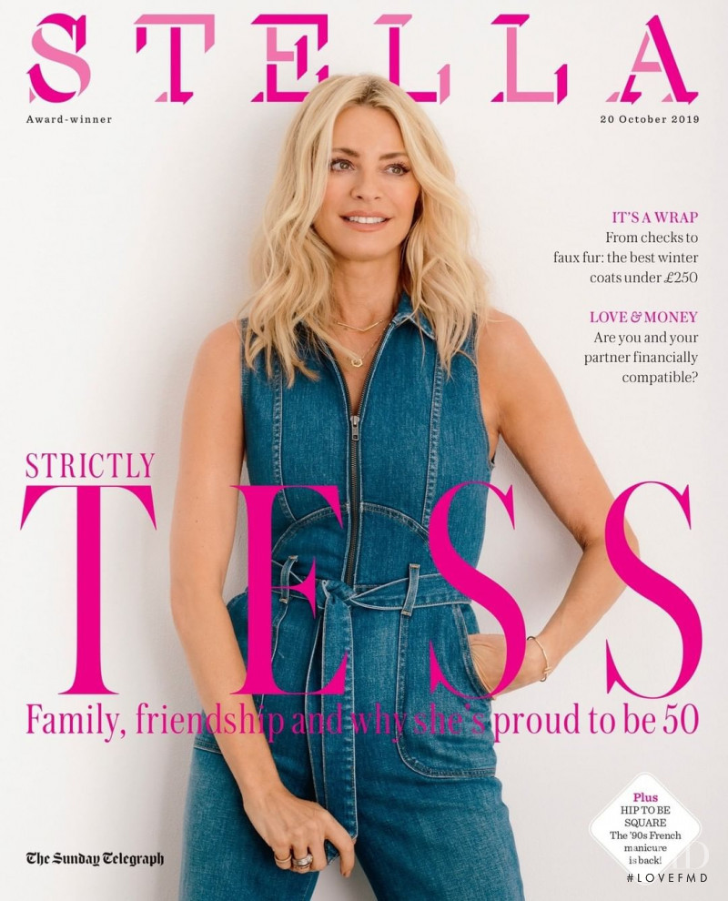 Tess Daly featured on the Stella UK cover from October 2019