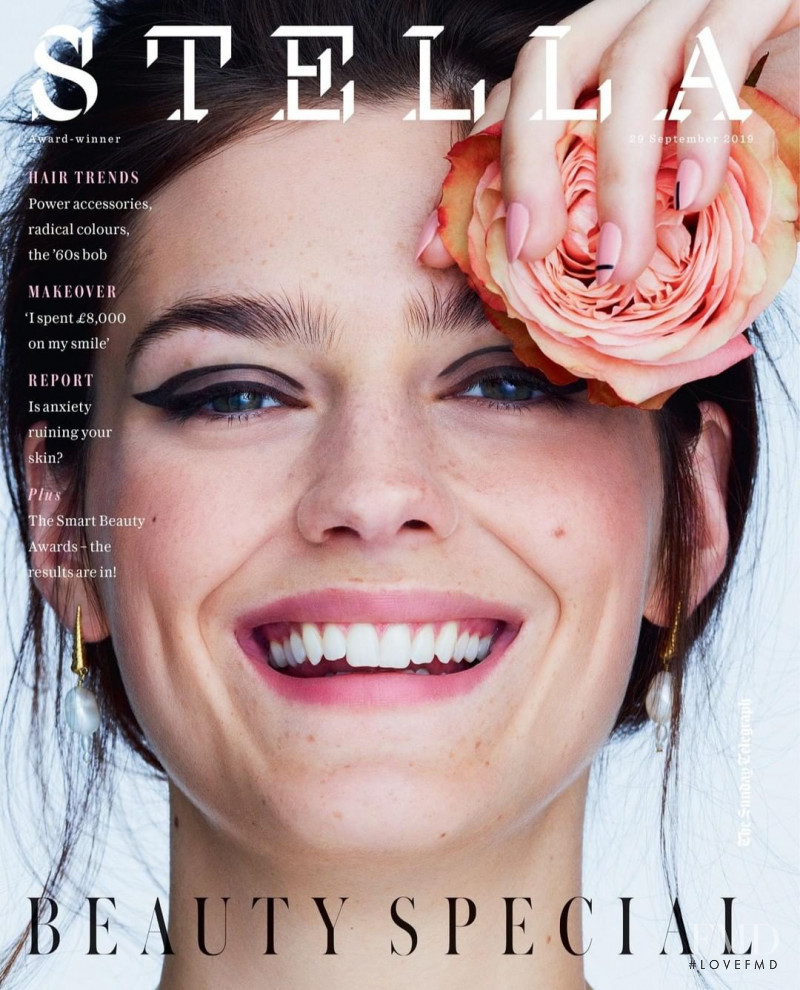Amber Anderson featured on the Stella UK cover from September 2019