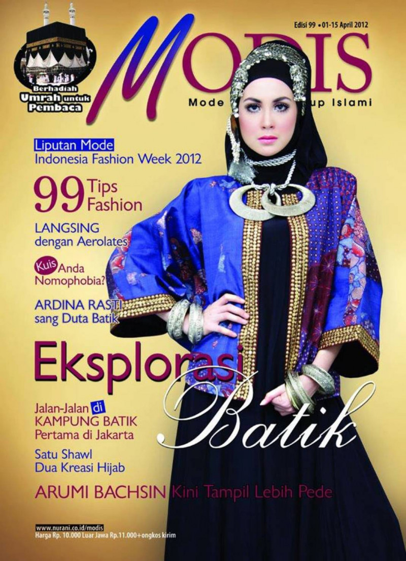  featured on the Modis cover from April 2012