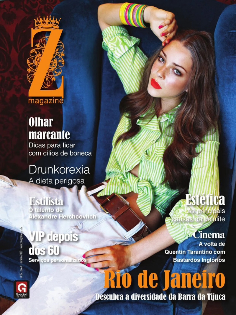  featured on the Z Magazine cover from October 2009