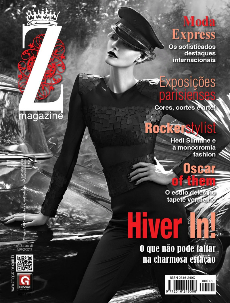  featured on the Z Magazine cover from March 2013
