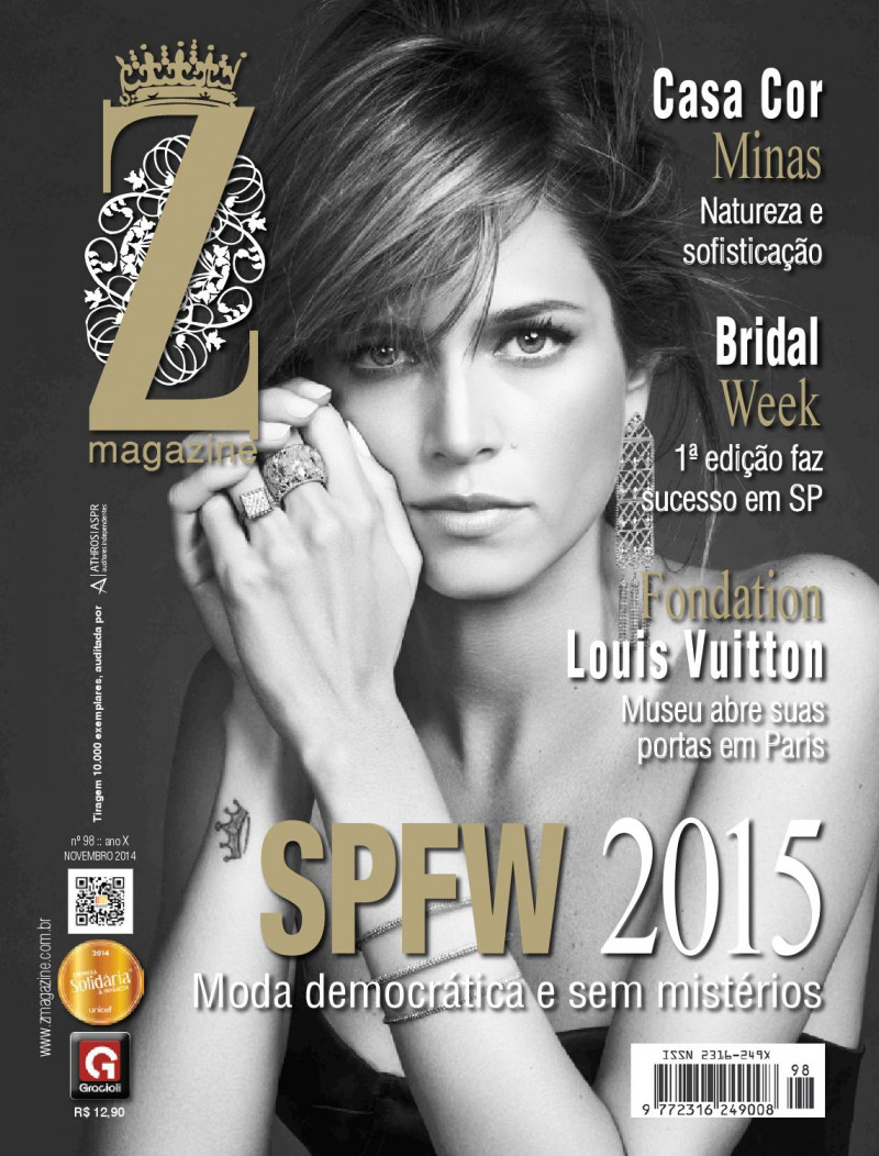  featured on the Z Magazine cover from November 2014