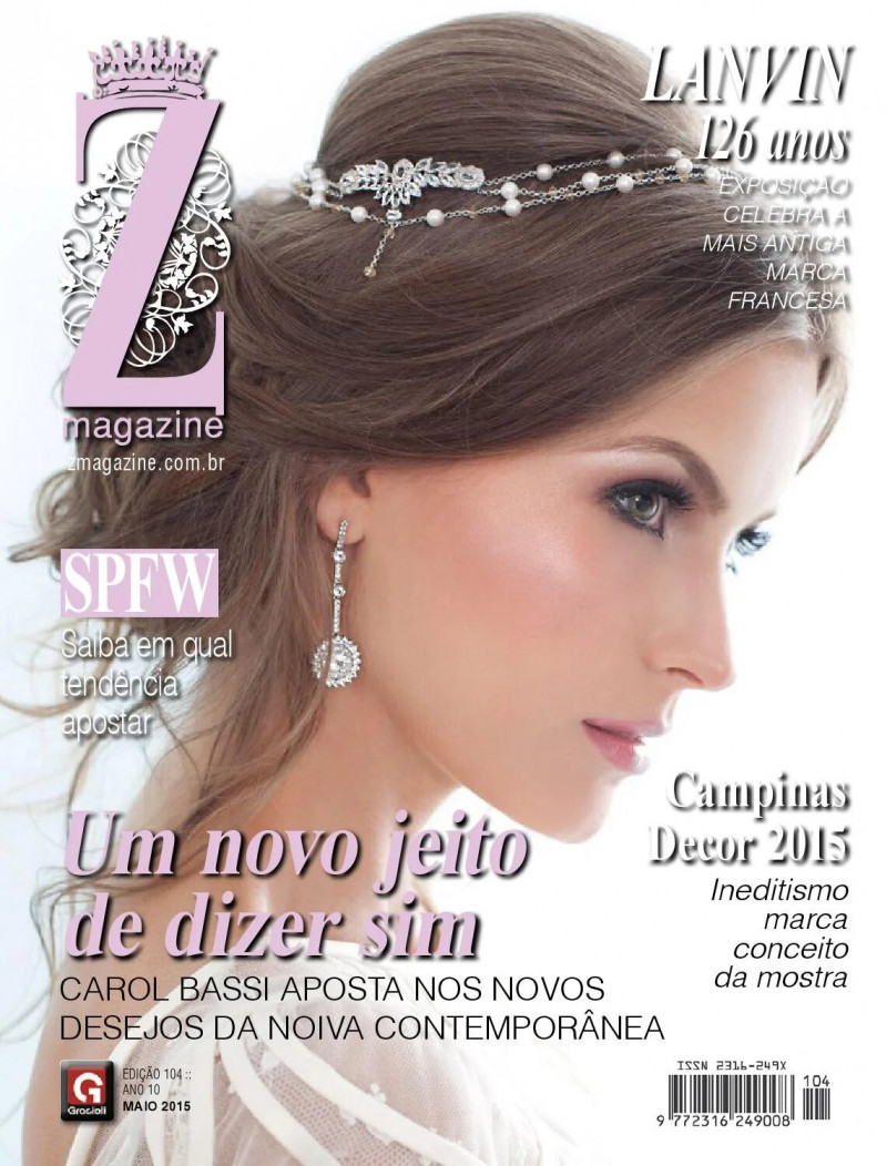  featured on the Z Magazine cover from May 2015