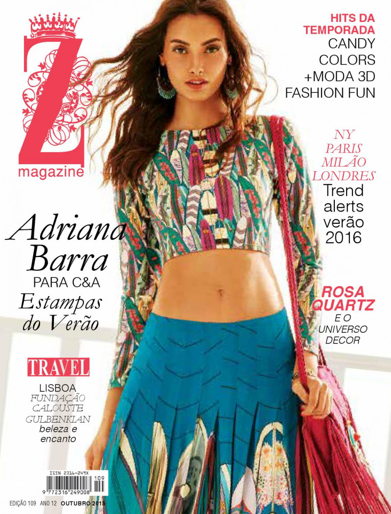  featured on the Z Magazine cover from October 2015