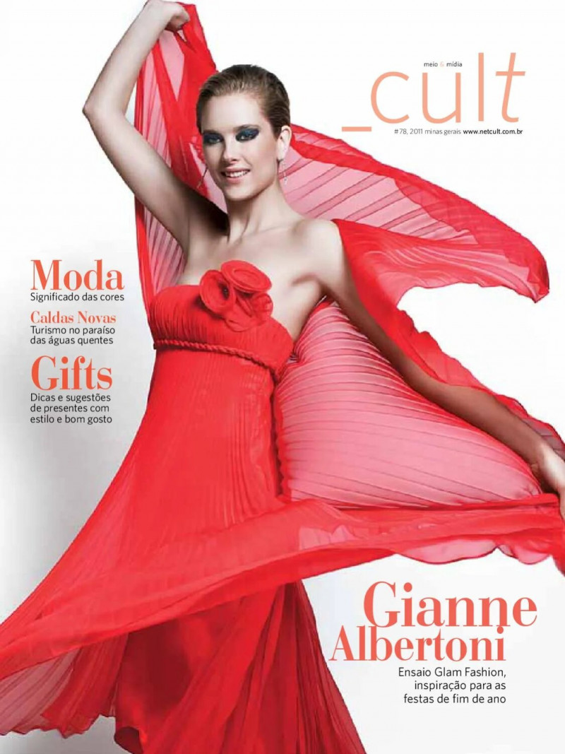 Gianne Albertoni featured on the Cult cover from November 2011