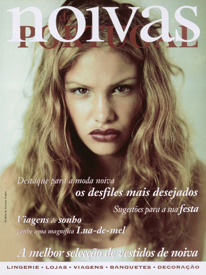 Maria Sanjuan featured on the Noivas de Portugal cover from January 1999