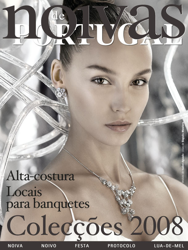  featured on the Noivas de Portugal cover from January 2008