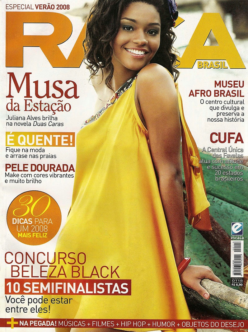  featured on the Raca Brasil cover from June 2008