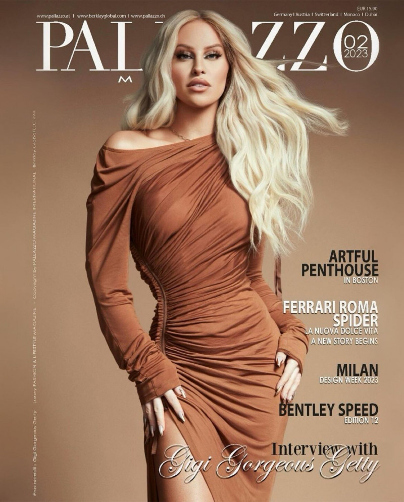Gigi Gorgeous Getty featured on the Pallazzo cover from May 2023