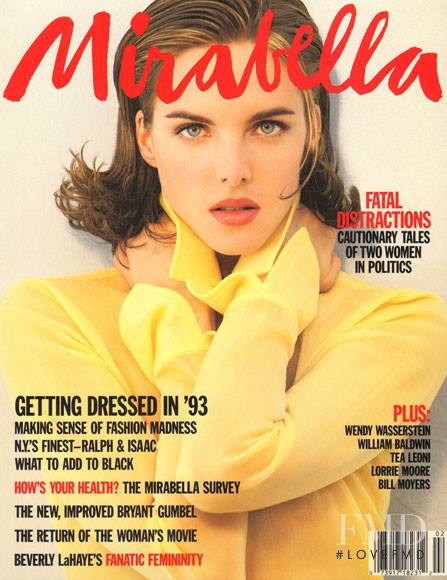 Susan Miner featured on the Mirabella cover from February 1993