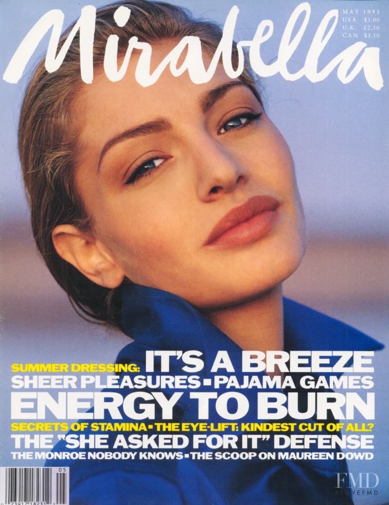Michaela Bercu featured on the Mirabella cover from May 1993