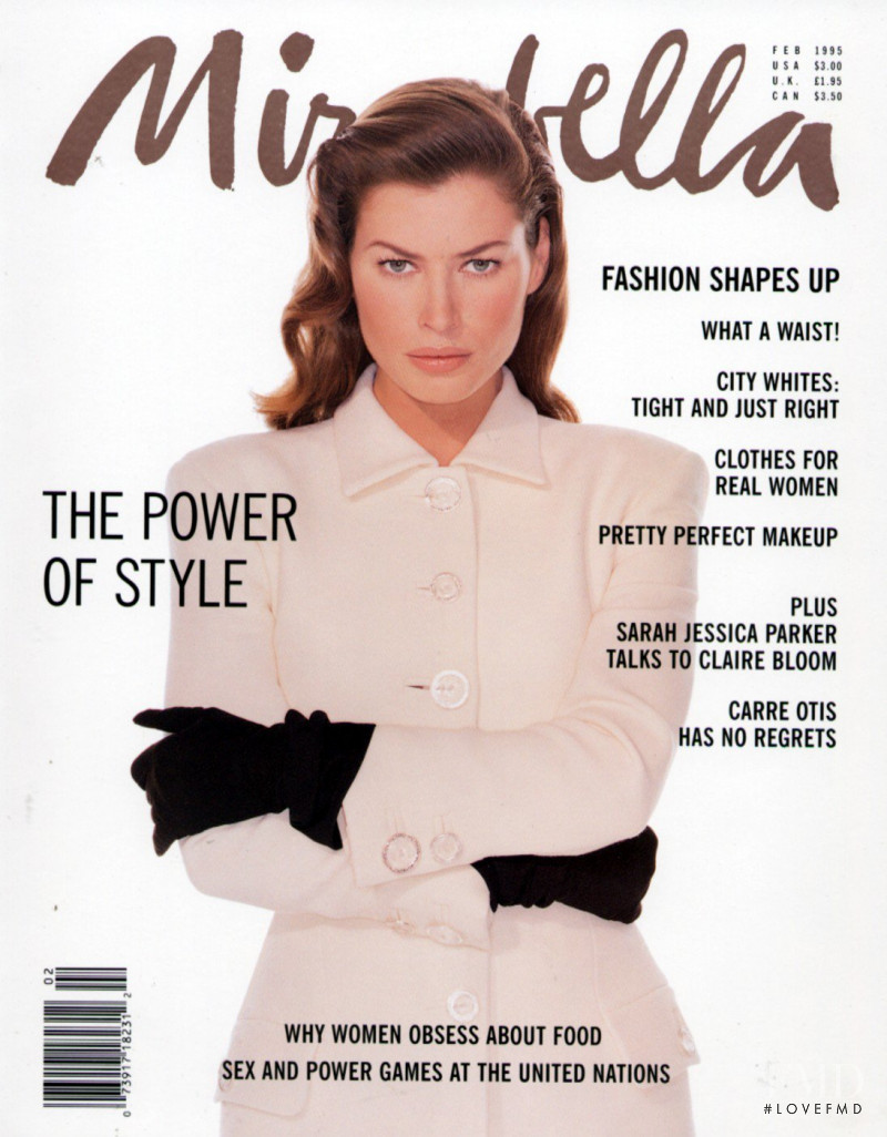 Carre Otis featured on the Mirabella cover from February 1995