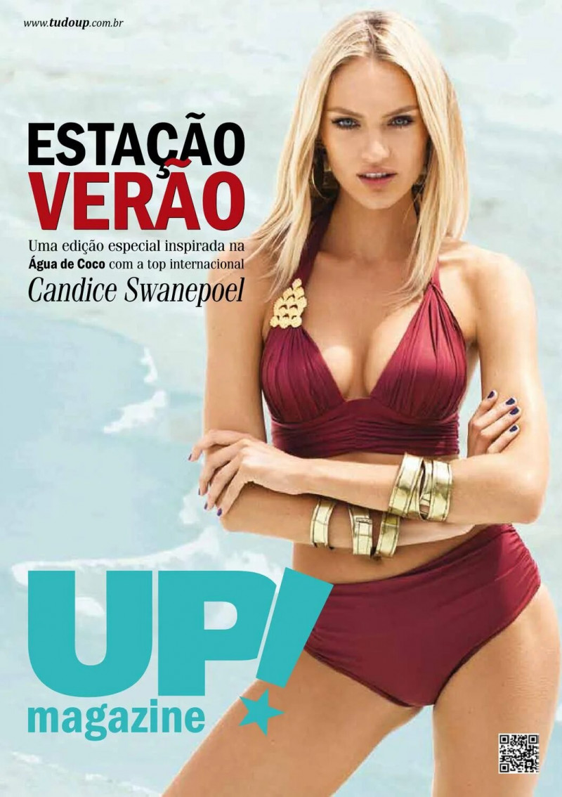 Candice Swanepoel featured on the Up! Magazine cover from December 2012