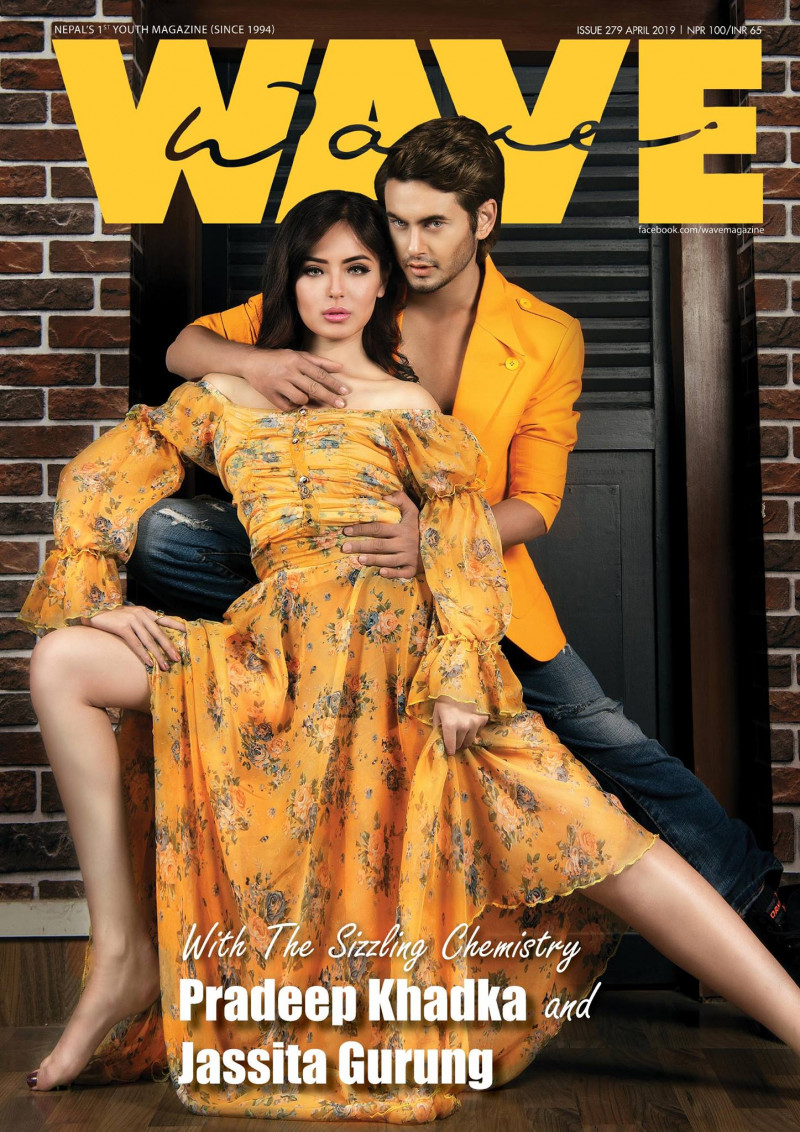 Jassita Gurung, Pradeep Khadka featured on the Wave cover from April 2019