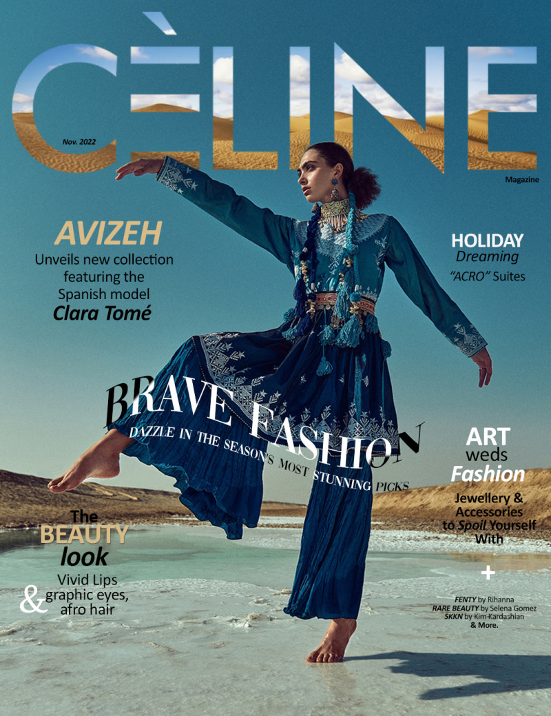 Clara Tome featured on the Celine cover from November 2022