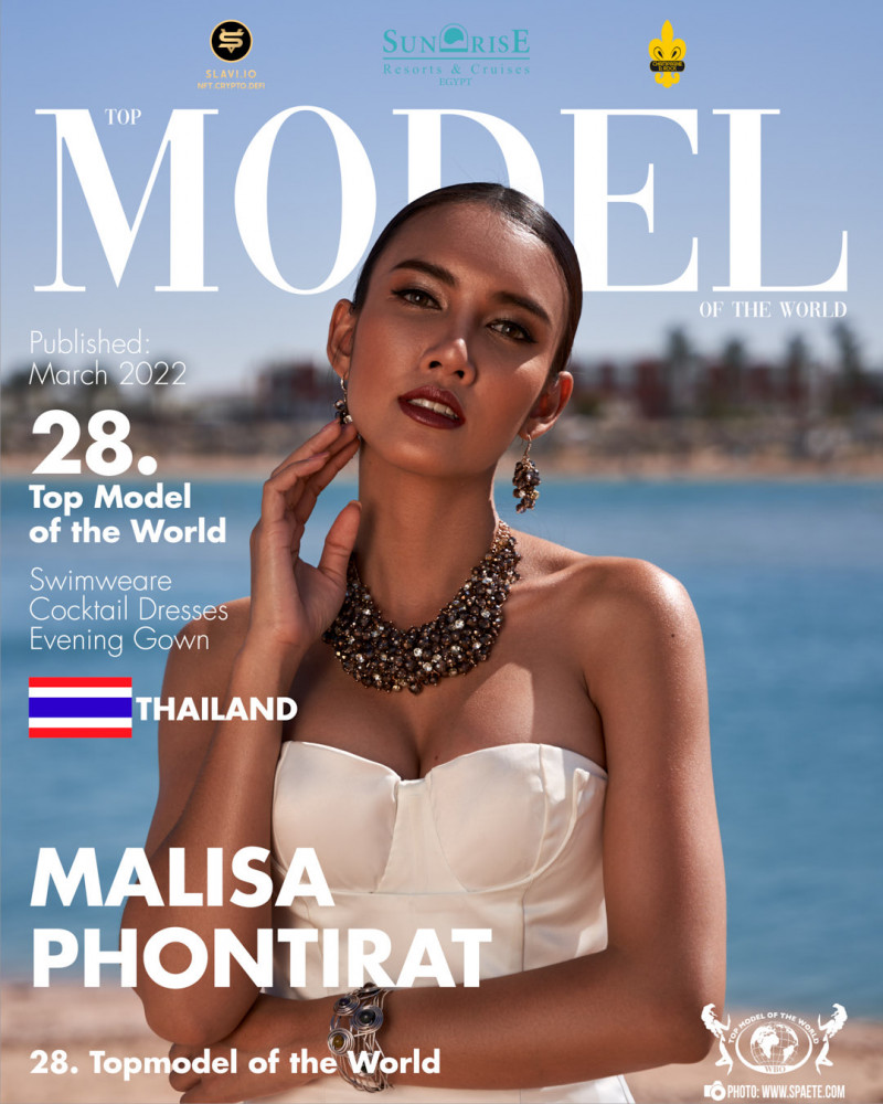 Malisa Phontirat featured on the Top Model Of The World cover from March 2022