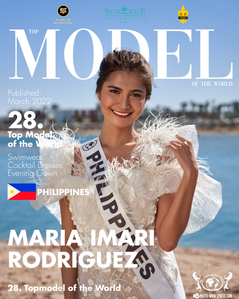 Maria Imari Rodriguez featured on the Top Model Of The World cover from March 2022