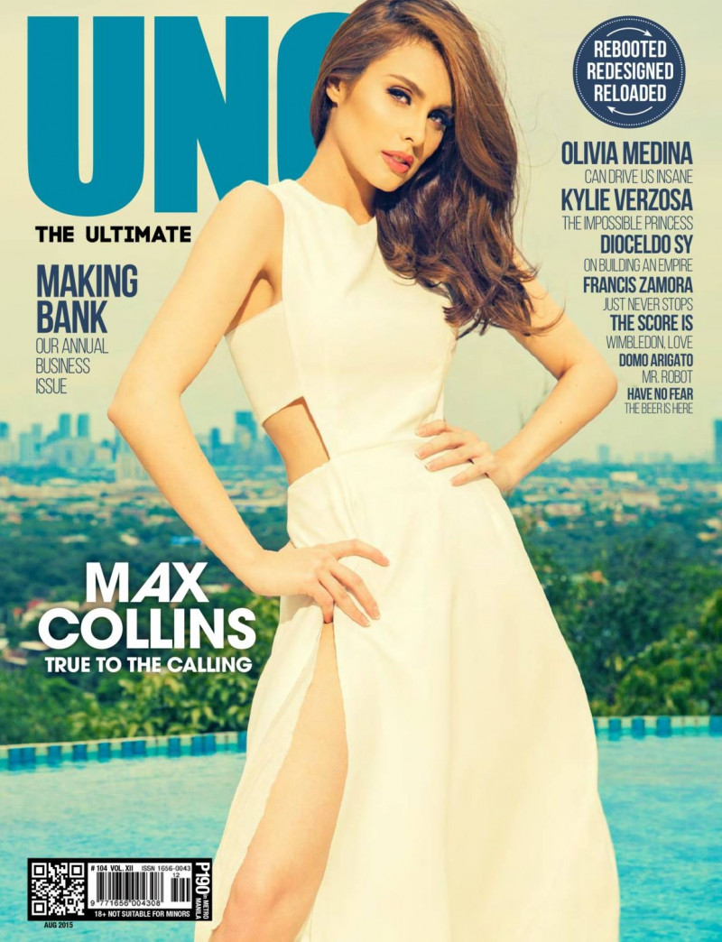 Max Collins featured on the UNO Philippines cover from August 2015